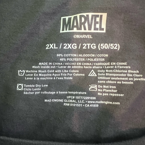 Marvel Venom Graphic T-Shirt XXL - Picture 2 of 2